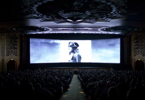 In 2012, the San Francisco Silent Film Festival screened Kevin Brownlow's masterpiece restoration of Abel Gance's NAPOLEON at the Paramount Theatre in Oakland. Over the course of 4 days, 10,000 people packed the theater.